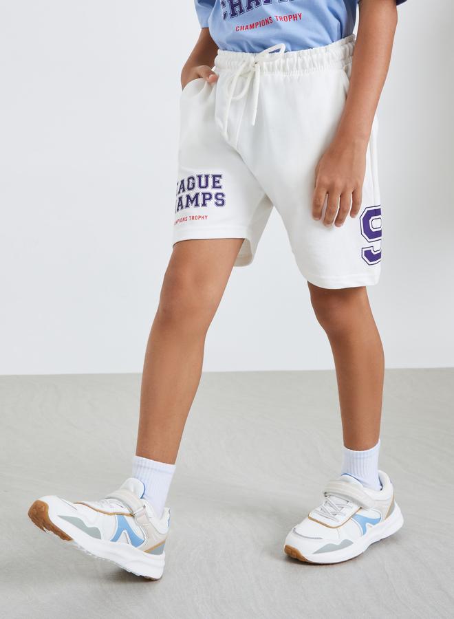 ستايلي طقم تيشيرت بطبعة كرة قدم وشورت - Image 4